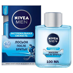 Лосьон после бритья "NIVEA MEN" экстримальная свежесть 100 мл.(24)