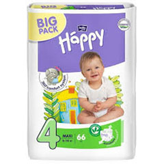 Подгузники "BELLA BABY HAPPY" макси 8-18 кг 66 шт.(4)