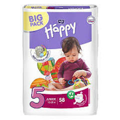 Подгузники "BELLA BABY HAPPY" юниор 12-25 кг 58 шт.(4)