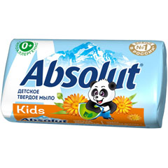 Мыло туалетное "ABSOLUT" kids календула антибактериальное 90 гр.(72)