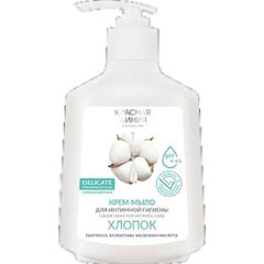 Мыло жидкое для интимной гигиены "КРАСНАЯ ЛИНИЯ" с экстрактом хлопка 300 мл.(6)