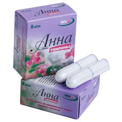 Тампоны "АННА" люкс мини 8 шт.(30)