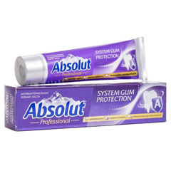 Зубная паста "ABSOLUT" Pro system gum protection/ система защиты десен 110 гр.(24)