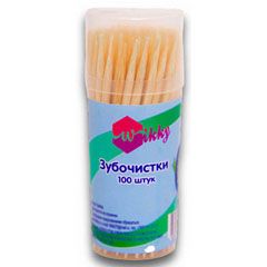Зубочистки "WIKKY" 100 шт.(1)