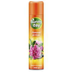 Освежитель воздуха "SUNNY DAY" летний дождь 300 мл./27-003/(12)