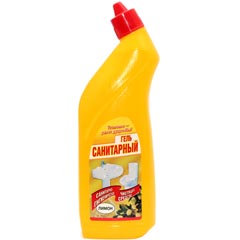 Чистящее средство "САНИТАРНЫЙ" утенок гель лимон 750 мл.(13)