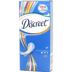 Прокладки "DISCREET" дышащие 20 шт.(18)