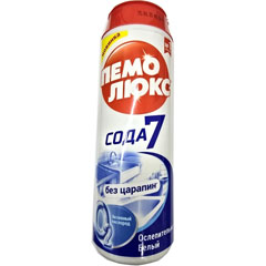 Чистящее средство "ПЕМОЛЮКС" сода 5 extra ослепительно белый 480 гр.(16)