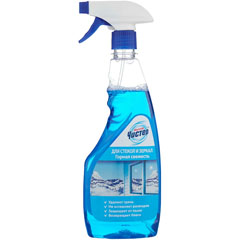 Моющее средство для стекол "МИСТЕР ЧИСТЕР" и зеркал с триггером аромат горной свежести 500 мл.(16)