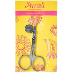 Ножницы маникюрные "AMELI" серебрянные сталь 1 шт.(4)