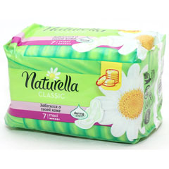 Прокладки "NATURELLA" макси с крылышками 7 шт.(18)