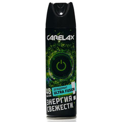Дезодорант спрей "CARELAX ENERGY MEN" Ultra Fusion 150 мл.(48)