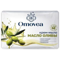 Мыло-крем "OMOVEA" масло оливы 90 гр.(78)