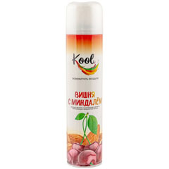 Освежитель воздуха "KOOL" вишня с миндалем 300 мл.(24)