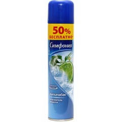 Освежитель воздуха "СИМФОНИЯ" антитабак 300 мл./32-042/.(12)