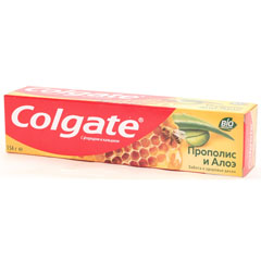 Зубная паста "COLGATE" прополис и алоэ 100 мл.(48)