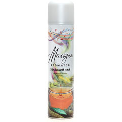 Освежитель воздуха "МЕЛОДИЯ АРОМАТОВ" зеленый чай 285 мл.(12)