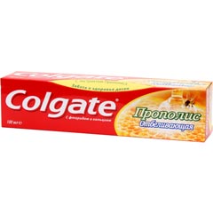 Зубная паста "COLGATE" прополис отбеливающая 100 мл/154 гр.(48)