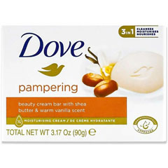 Мыло-крем "DOVE" pampering масло ши и пряная ваниль 90 гр.(48)