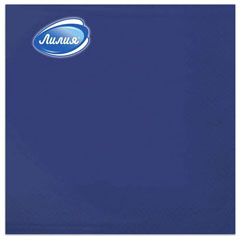 Салфетки бумажные "ЛИЛИЯ" 33*33 см синий  2-х сл. 20 шт.(15)