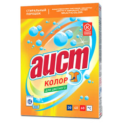 Стиральный порошок "АИСТ" автомат колор 400 гр.(30)
