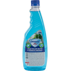 Моющее средство для стекол "ОКНОЛЬ" запасной блок с нашатырным спиртом 500 мл.(16)