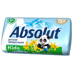 Мыло туалетное "ABSOLUT" kids череда антибактериальное 90 гр.(72)