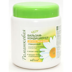 Бальзам для волос "BIELITA" ромашковый для всех типов волос 450 мл.(18)