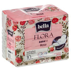Прокладки "BELLA" Flora роза 10 шт.(36)