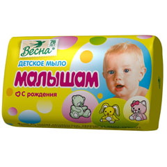 Мыло туалетное "МАЛЫШАМ" 90 гр.(72)
