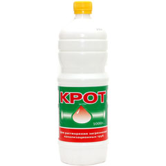 Чистящее средство для труб "КРОТ" 1 л.(6)