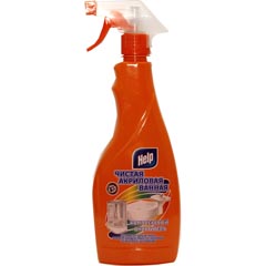 Чистящее средство для ванн "HELP" триггер чистая акриловая ванна 500 гр /4-5703/.(12)