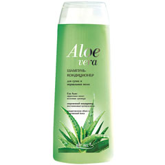 Шампунь "ВIТЭКС ALOE VERA" 2 в 1 для сухих и нормальных волос 500 мл.(20)