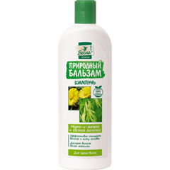 Шампунь "ВЕСНА ПРИРОДНЫЙ БАЛЬЗАМ" мать-и-мачеха и овсяное молочко 430 гр.(15)