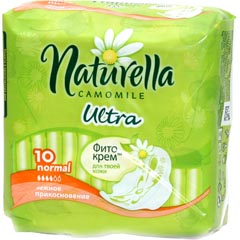 Прокладки "NATURELLA" ультра нормал 10 шт.(12)