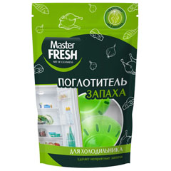 Освежитель воздуха "MASTER FRESH" поглотитель запаха для холодильника контейнер 2 шт.(18)
