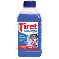 Средство "ТИРЕТ" антинакипь очиститель для стиральных машин с цветочным ароматом 250 мл. АКЦИЯ(6)