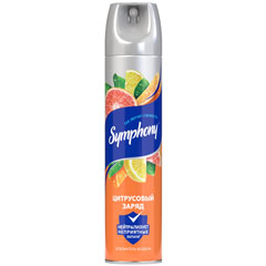 Освежитель воздуха "SYMPHONY" цитрус и инжир 300 мл /28-285/.(6)
