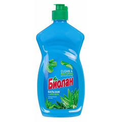 Моющее средство для посуды "БИОЛАН" бальзам алоэ вера 400 гр.(20)