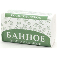 Мыло туалетное "БАННОЕ" оригинальное 180 гр.(36)