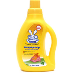 Кондиционер для белья "УШАСТЫЙ НЯНЬ" нежное прикосновение с алоэ вера 750 мл.(11)