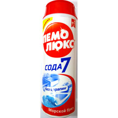 Чистящее средство "ПЕМОЛЮКС" сода 7 морской бриз пластик 480 гр.(16)