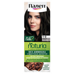 Краска для волос "PALETTE NATURIA" 1-0 черный 1 шт.(10)