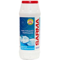 Чистящее средство "SARMA" с антибактериальным эффектом банка 400 гр.(18)