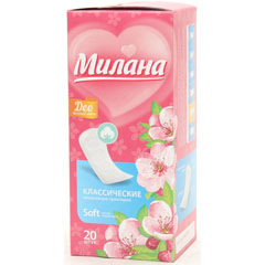 Прокладки "МИЛАНА" ежедневные Классик део софт весенние цветы 20 шт.(48)