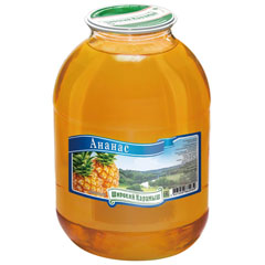 Нектар "ШИРОКИЙ КАРАМЫШ" Ананасовый СКО 3 л./в упаковке 4 шт,/(4)