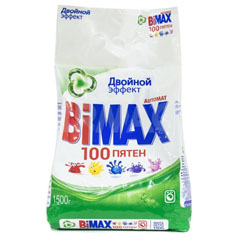 Стиральный порошок "BIMAX" compact автомат 100 Пятен 1500 гр.(6)
