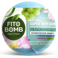 Пена для ванн "FITO BOMB" шипучая бомбочка увлажняющая 110 гр.(22)