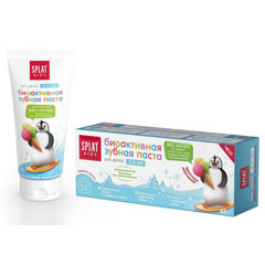 Зубная паста "SPLAT" детская фруктовое мороженое от 2 до 6 лет 63 гр..(20)