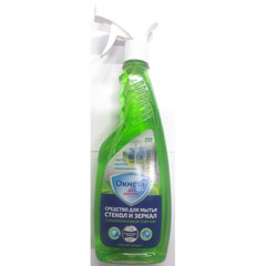 Моющее средство для стекол "ОКНОЛЬ" и зеркал с изопропиловым спиртом горный воздух курок 500 мл.(16)